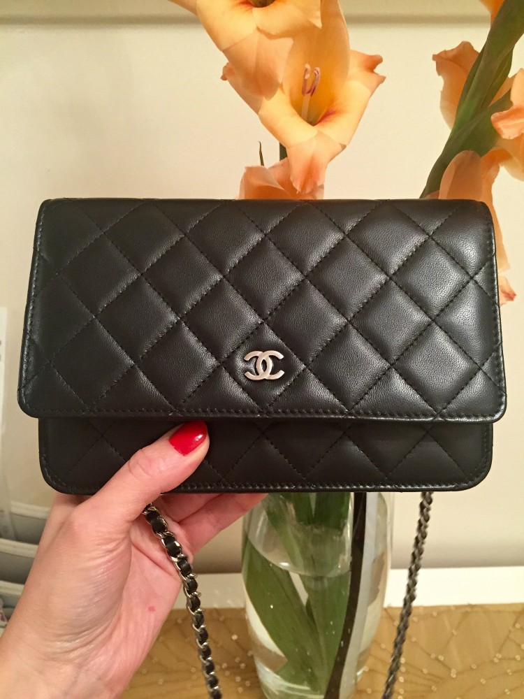 chanel black bag new authentic